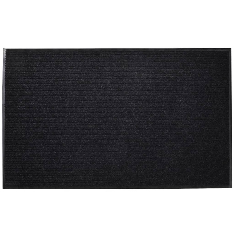 Tapis d'entre Noir PVC 90 x 60 cm