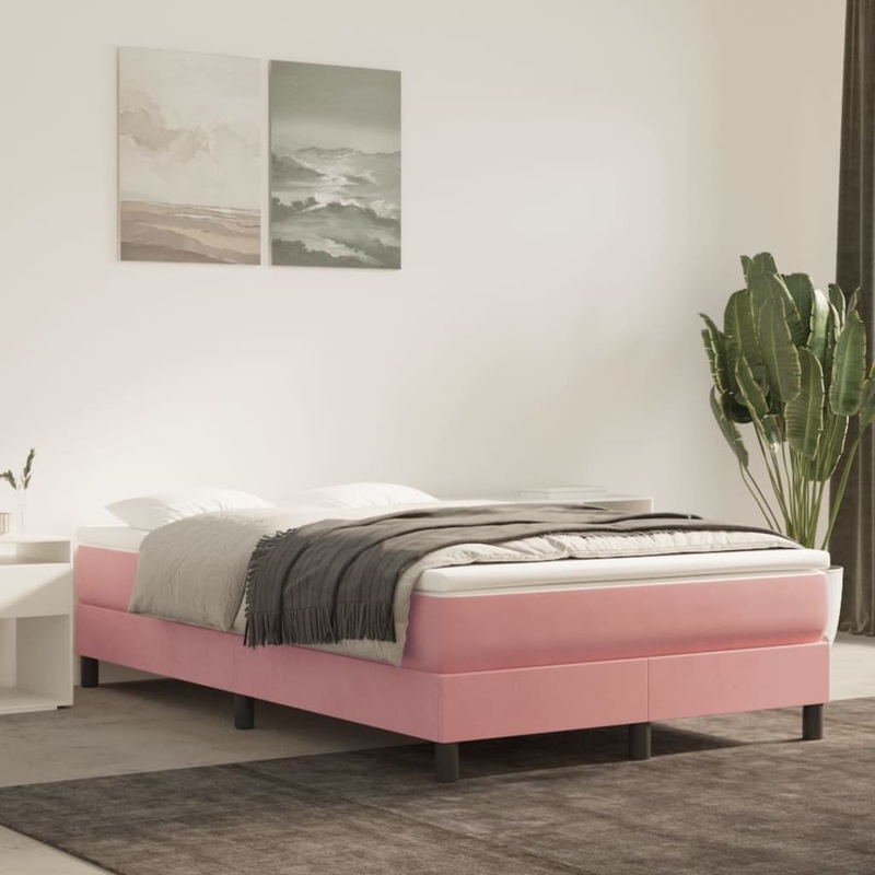 Matelas de lit  ressorts ensachs Rose 120x200x20 cm Velours