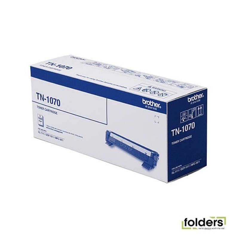 Brother TN1070 Blk Toner Cartridge
