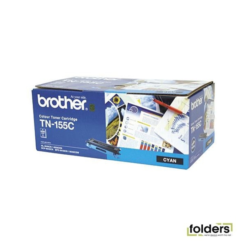 Brother TN155 Cyan Toner Cartridge