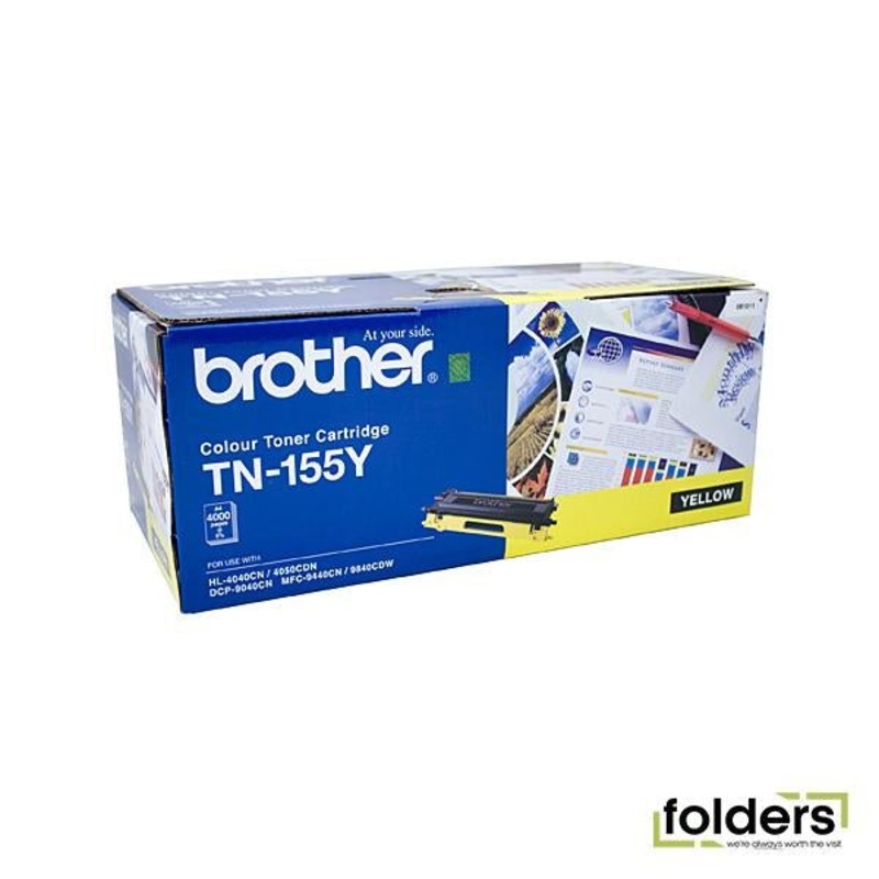 Brother TN155 Yellow Toner Cartridge