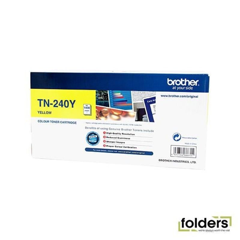 Brother TN240 Yellow Toner Cartridge