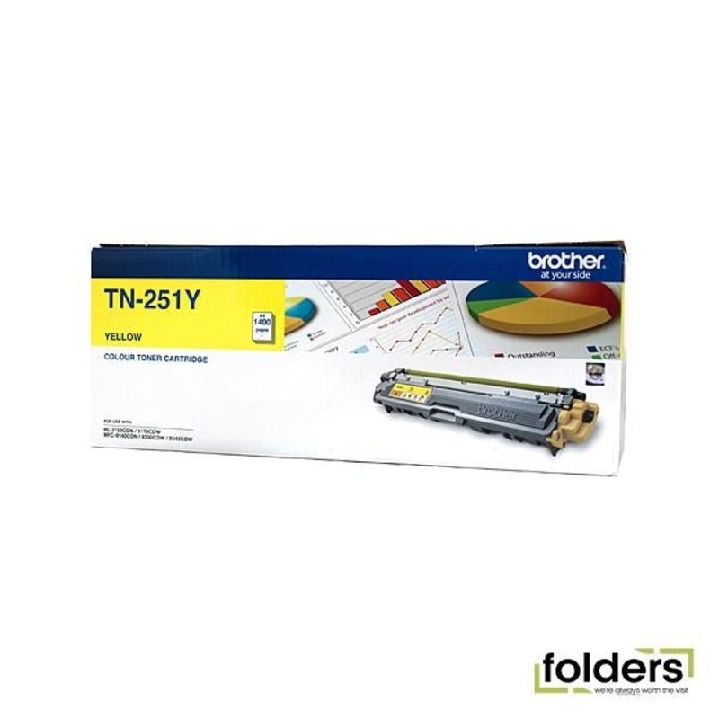 Brother TN251 Yellow Toner Cartridge