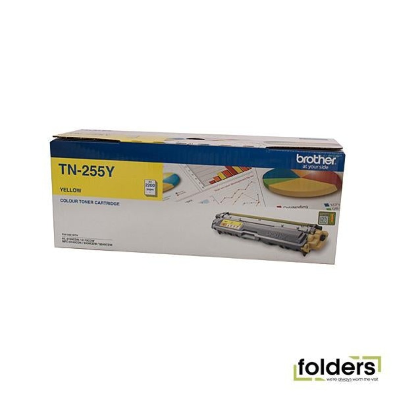 Brother TN255 Yellow Toner Cartridge