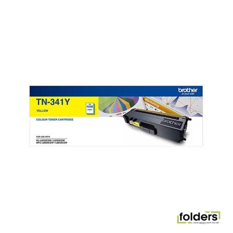 Brother TN341 Yellow Toner Cartridge