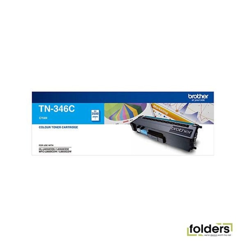 Brother TN346 Cyan Toner Cartridge