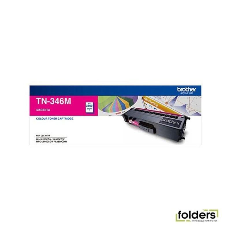 Brother TN346 Magenta Toner Cartridge