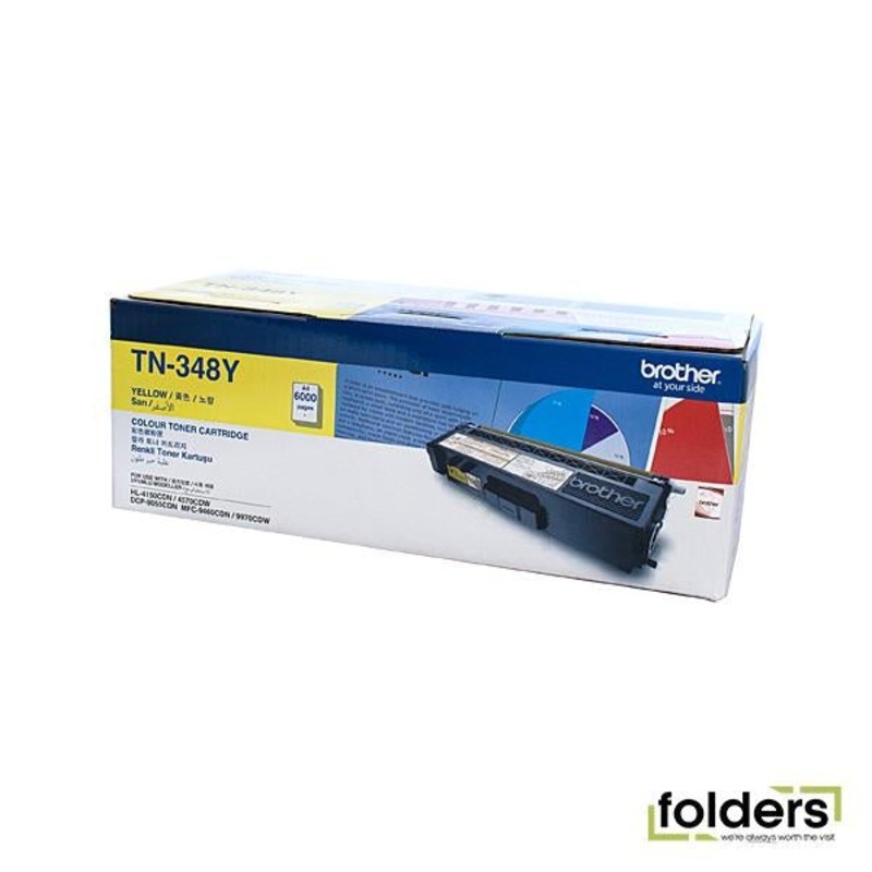 Brother TN348 Yellow Toner Cartridge