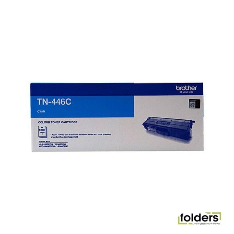 Brother TN446 Cyan Toner Cartridge