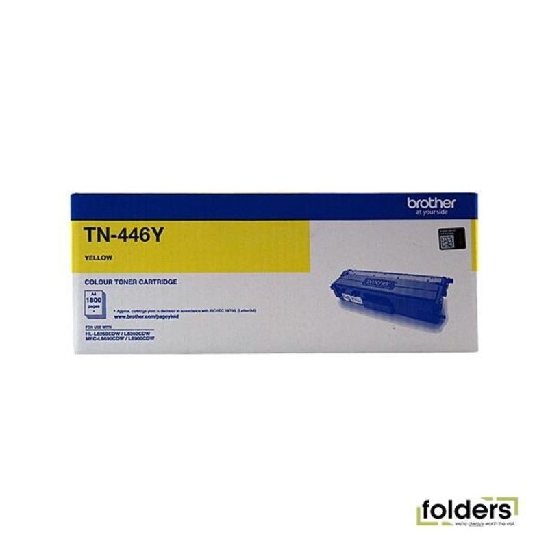 Brother TN446 Yellow Toner Cartridge