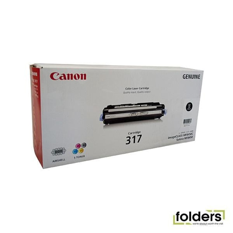 Canon CART317 Blk Toner