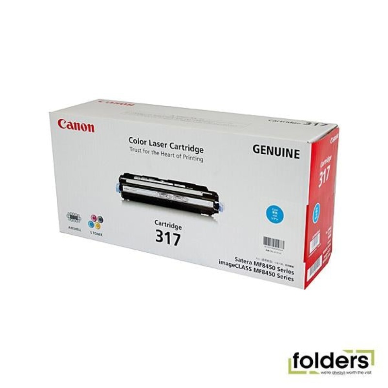 Canon CART317 Cyan Toner