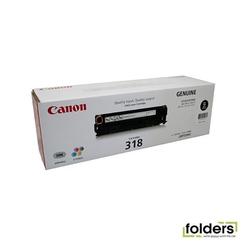 Canon CART318 Black Toner