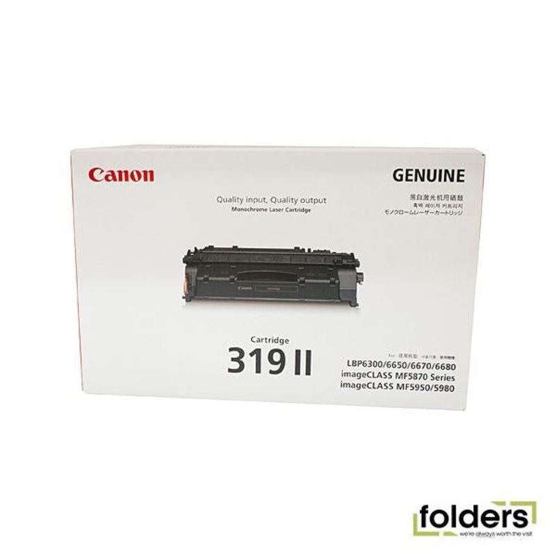 Canon CART319HY Black Toner