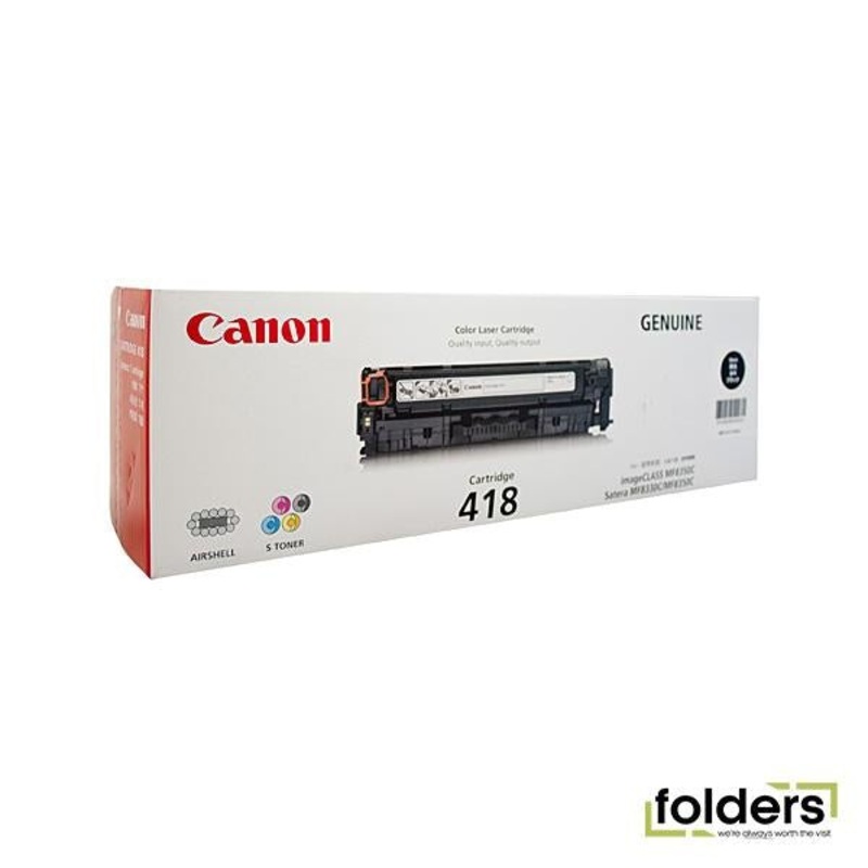 Canon CART418 Black Toner