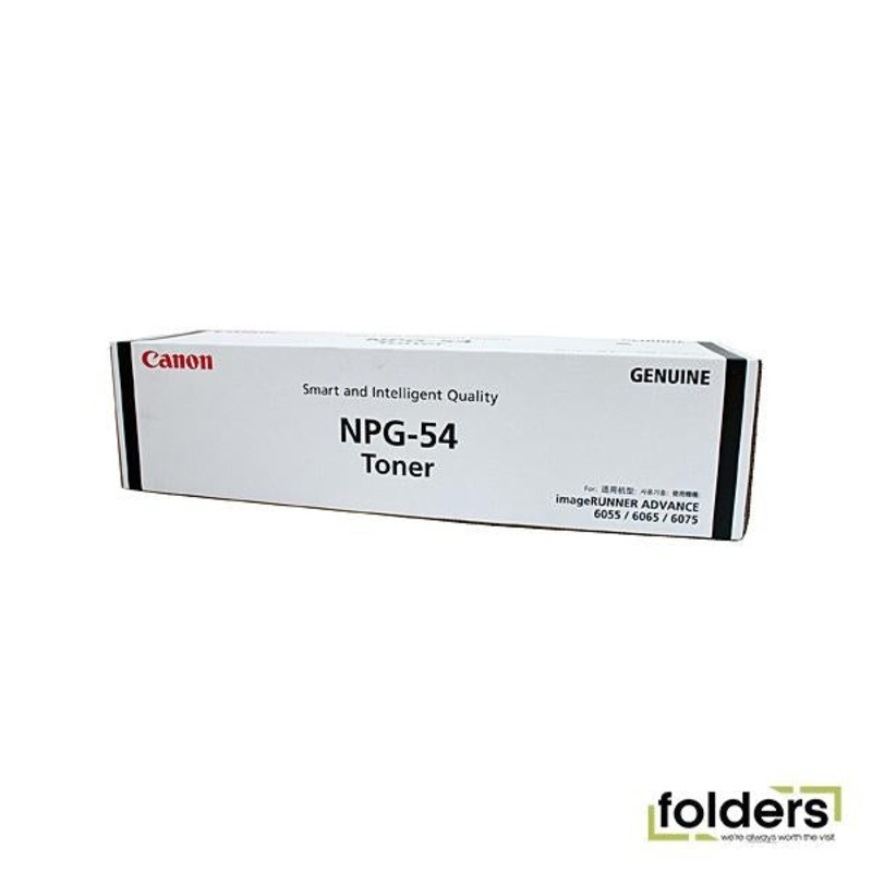 Canon TG54 GPR38 Black Toner