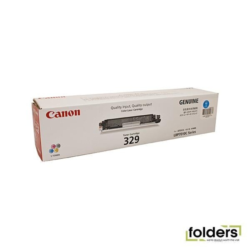 CART329C Canon Cyan Toner