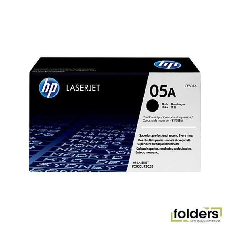 HP #05A Black Toner CE505A