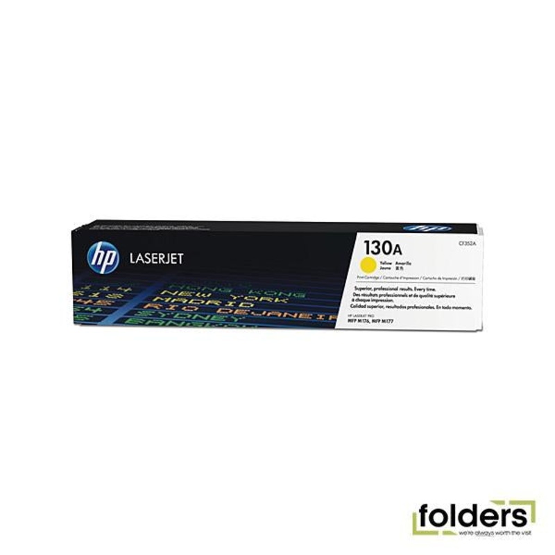 HP #130A Yellow Toner CF352A
