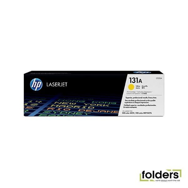 HP #131A Yellow Toner CF212A