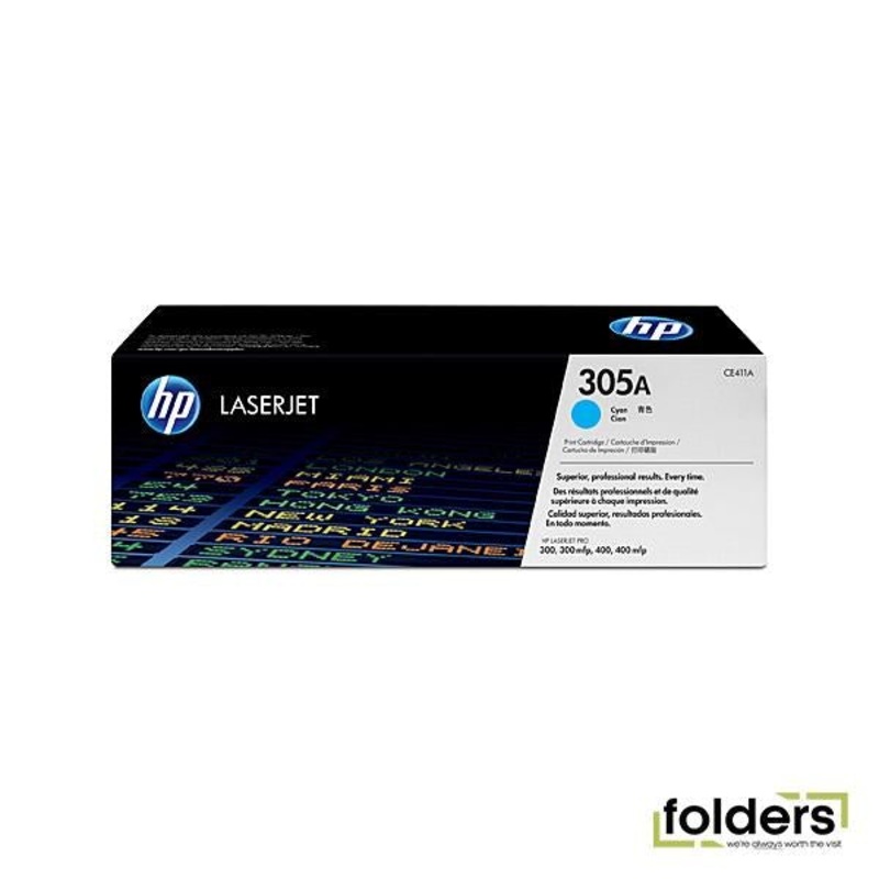 HP #305 Cyan Toner CE411A