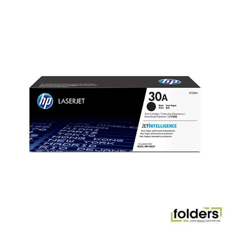 HP #30A Black Toner CF230A