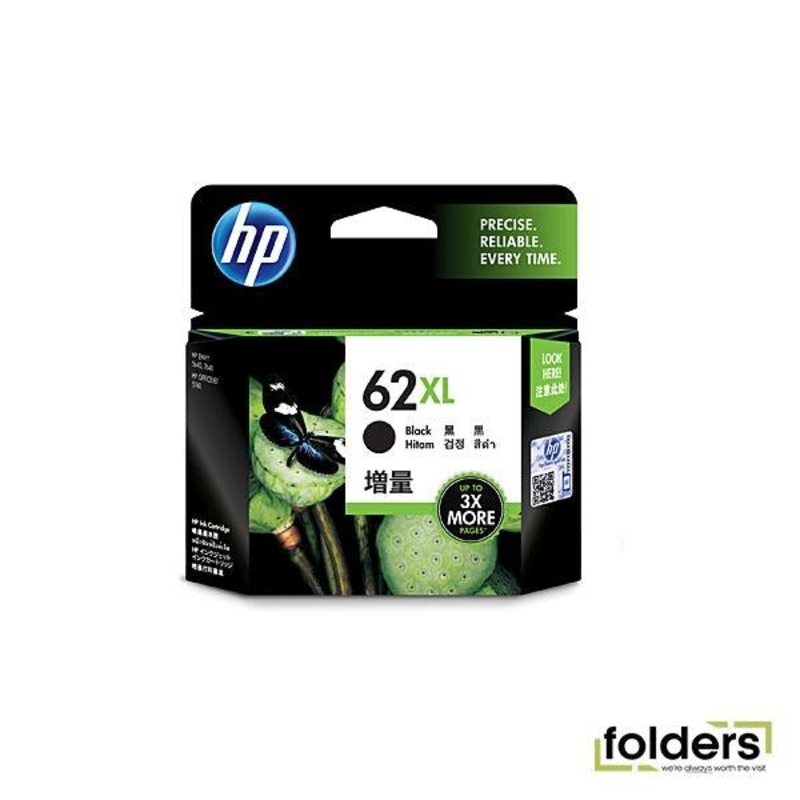 HP #62XL Black Ink C2P05AA