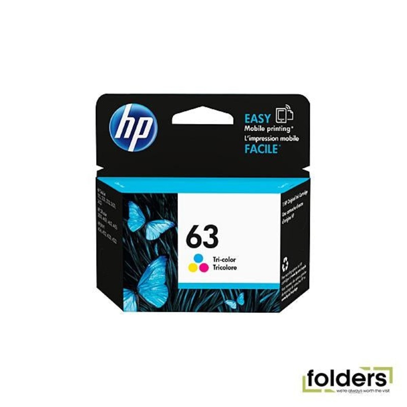 HP #63 Tri Col Ink F6U61AA