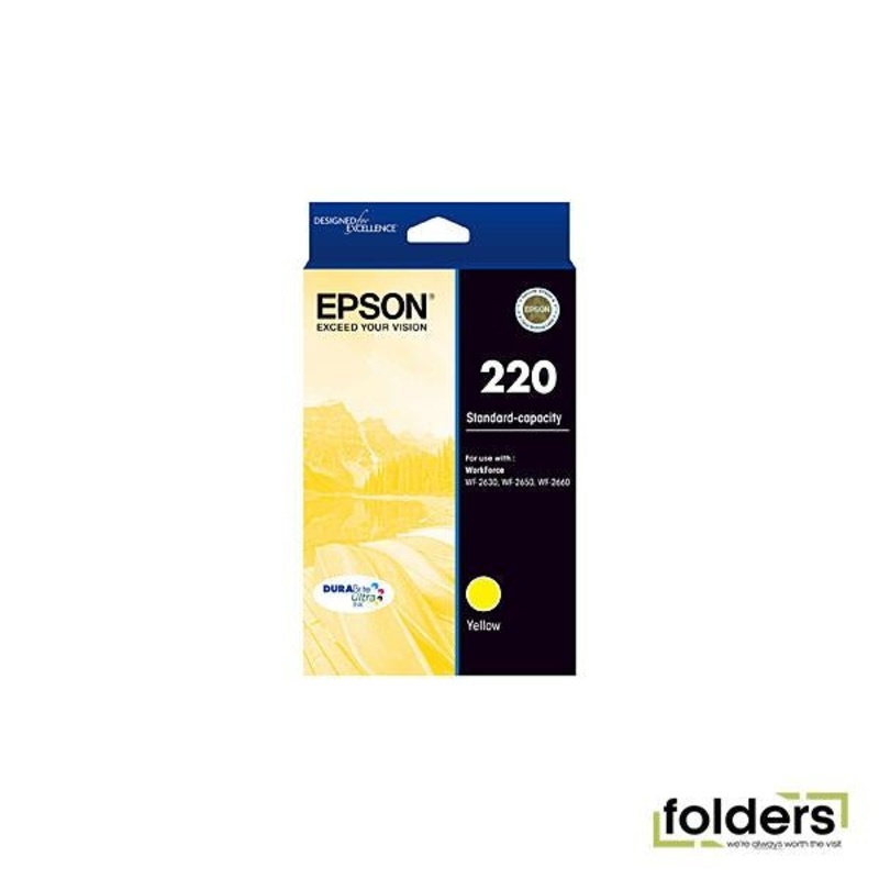 Epson 220 Yellow Ink Cartridge