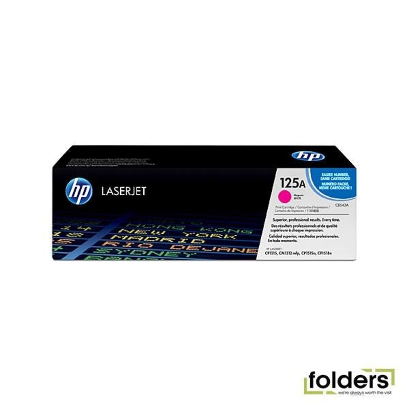 HP #125A Magenta Toner CB543A