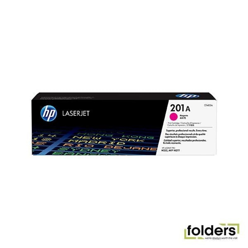 HP #201A Magenta Toner CF403A
