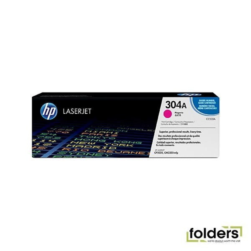 HP #304A Magenta Toner CC533A