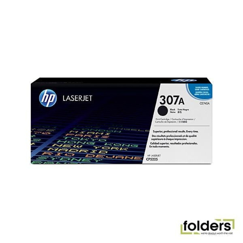 HP #307A Black Toner CE740A