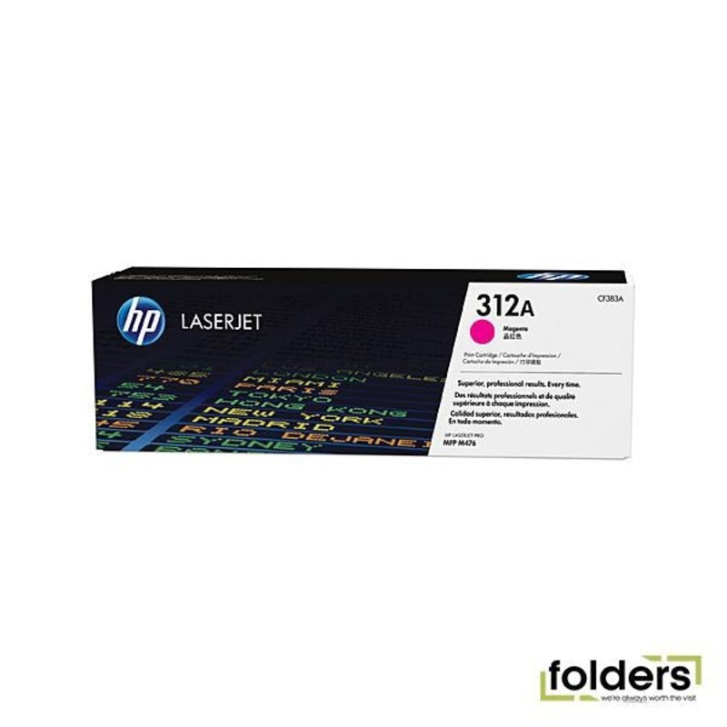 HP #312A Magenta Toner CF383A