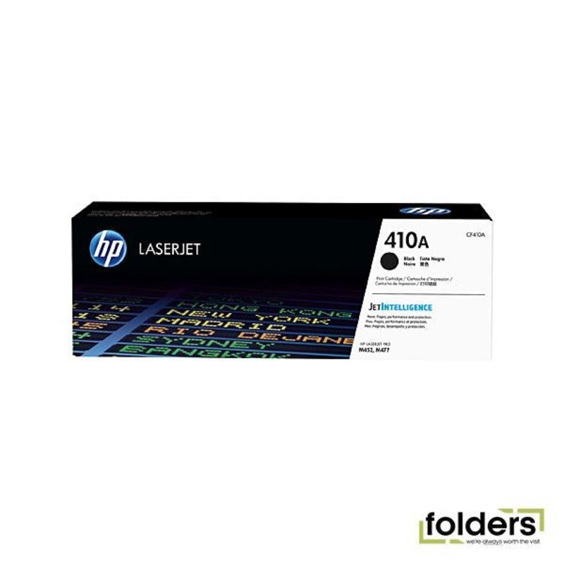 HP #410A Black Toner CF410A