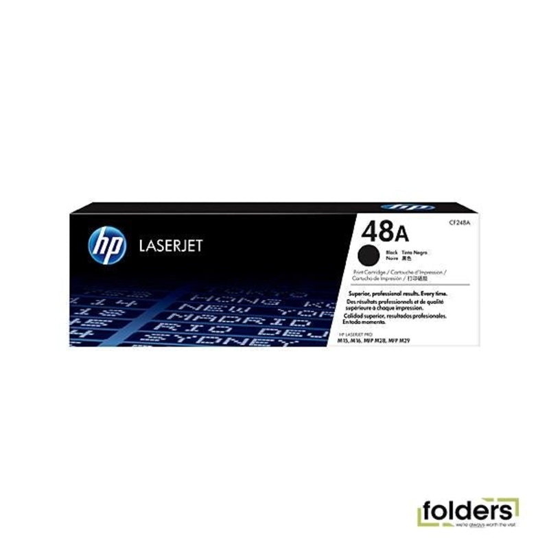 HP #48A Black Toner CF248A