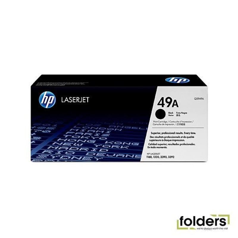 HP #49A Black Toner Q5949A