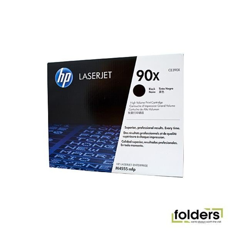 HP #90X Black Toner CE390X