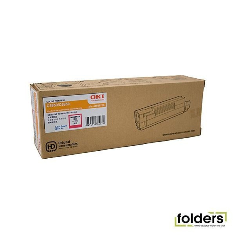 Oki C58/5950 Magenta Toner