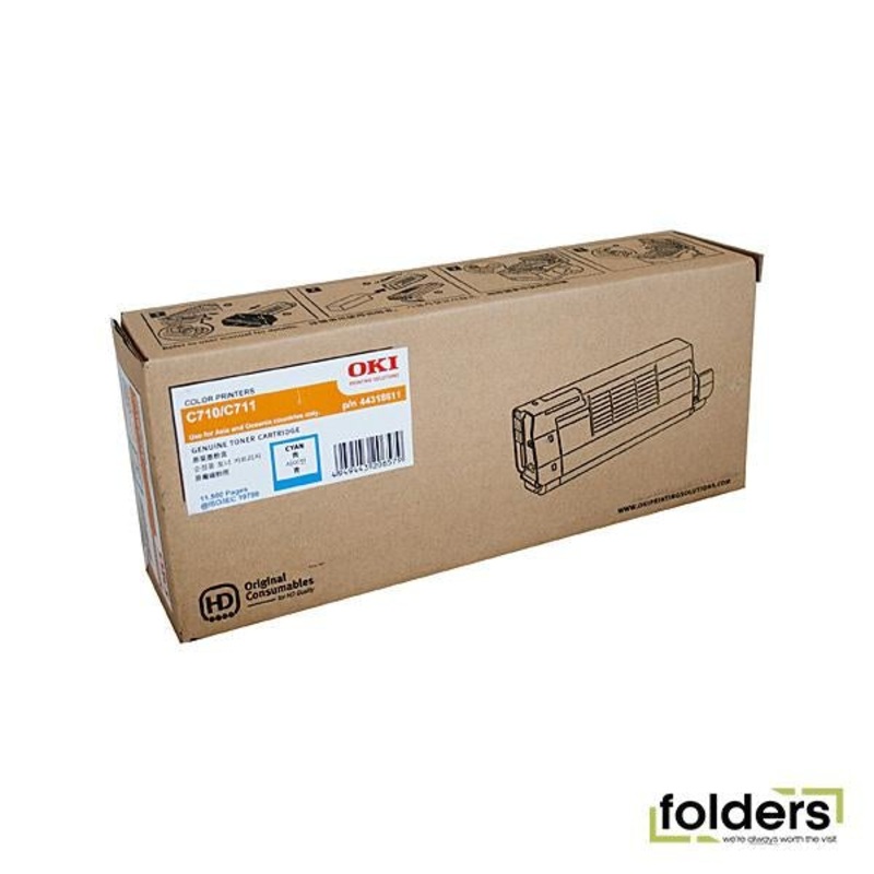 Oki C710N/C711N Cyan Toner