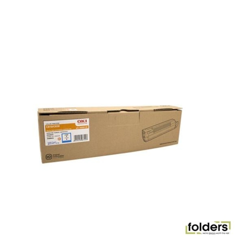 Oki C810 Toner Cartridge Colour Cyan