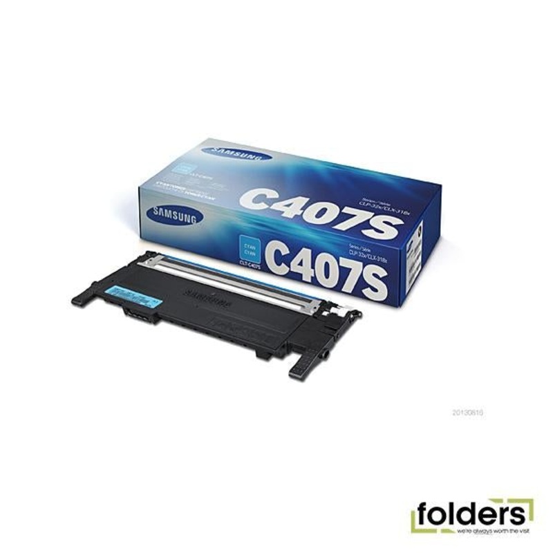 Samsung CLTC407S Cyan Toner