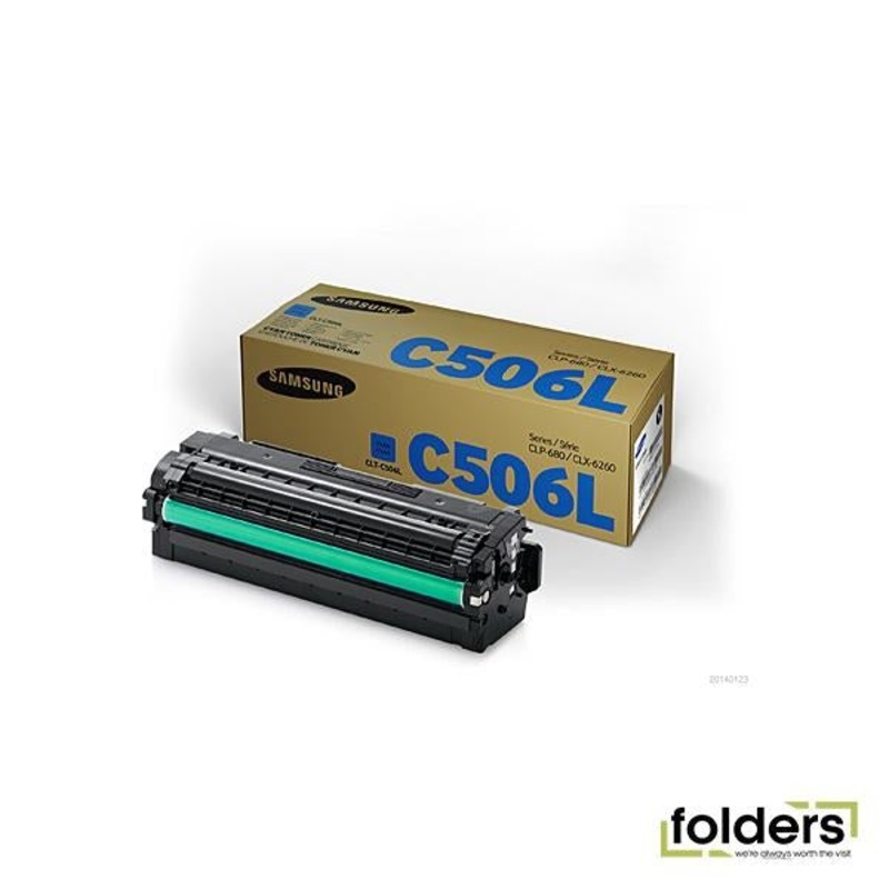 Samsung CLTC506L Cyan Toner