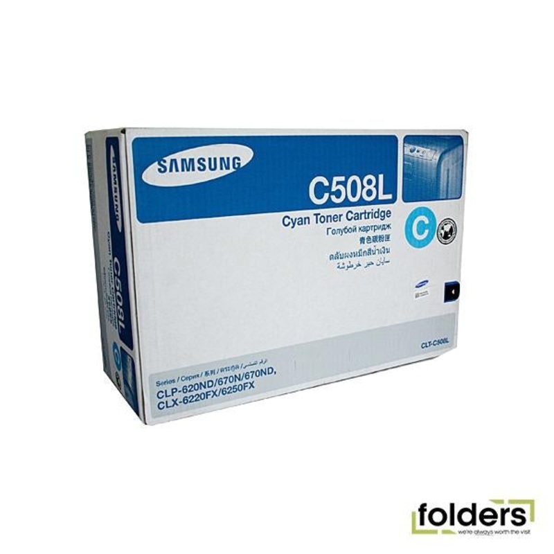 Samsung CLTC508L Cyan Toner