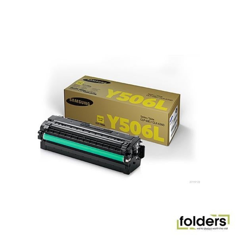 Samsung CLTY506L Yellow Toner