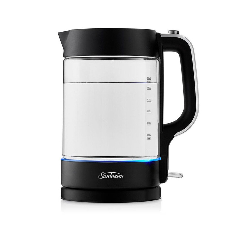 Sunbeam Black Classics Glass Kettle KE6450K
