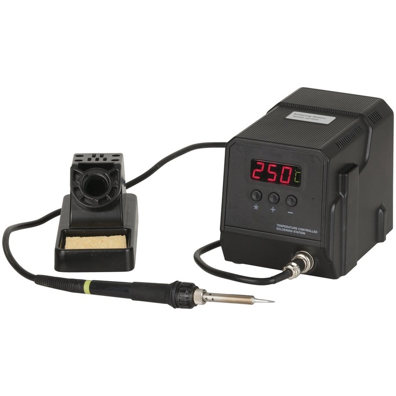 60W Safe Soldering Station with LED Display