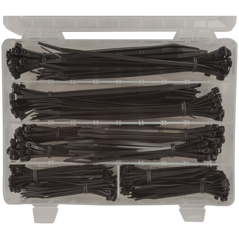 Cable Tie Box Popular Sizes - 400 pieces