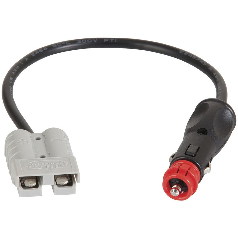 High Current Connector Cigarette Plug Cable 50A 16G R&B
