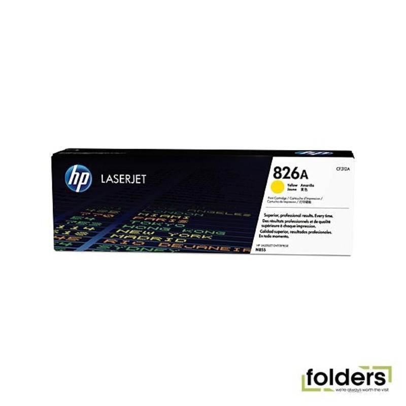HP 826A Yellow Toner CF312A